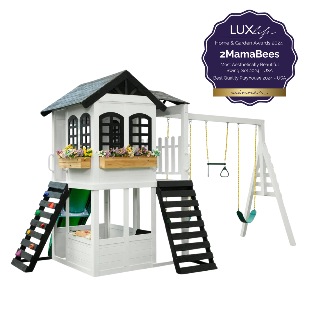 Reign Two Story Playhouse | 2MamaBees