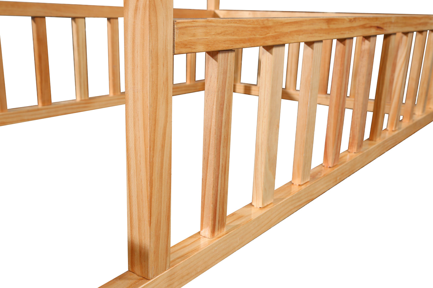 Montessori House Bed with Rails | 2MamaBees
