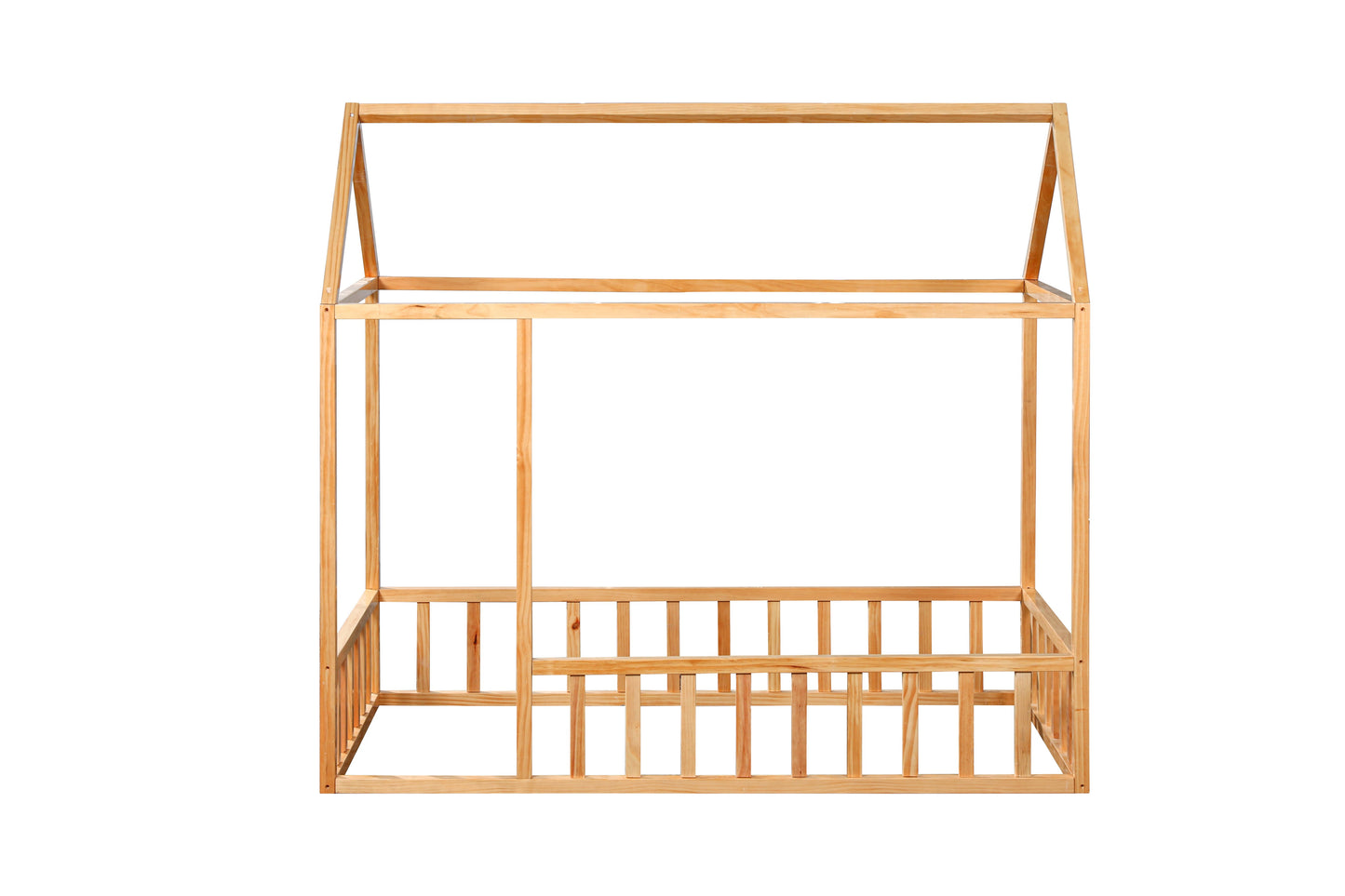 Montessori House Bed with Rails | 2MamaBees