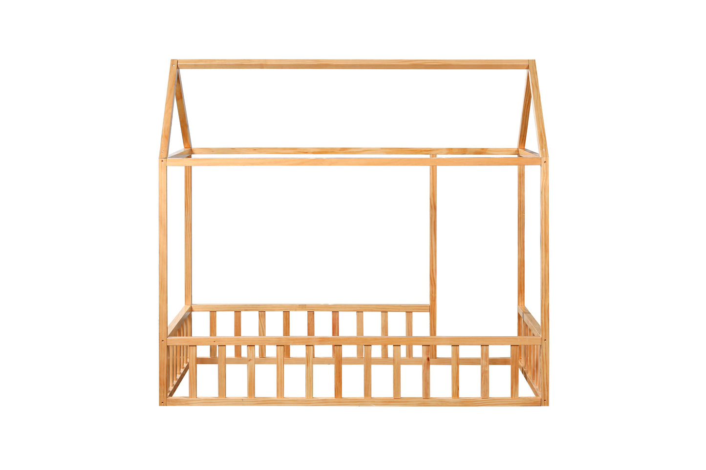 Montessori House Bed with Rails | 2MamaBees