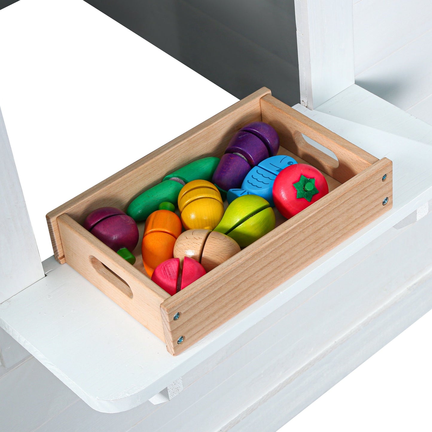 Wooden Play Food Set