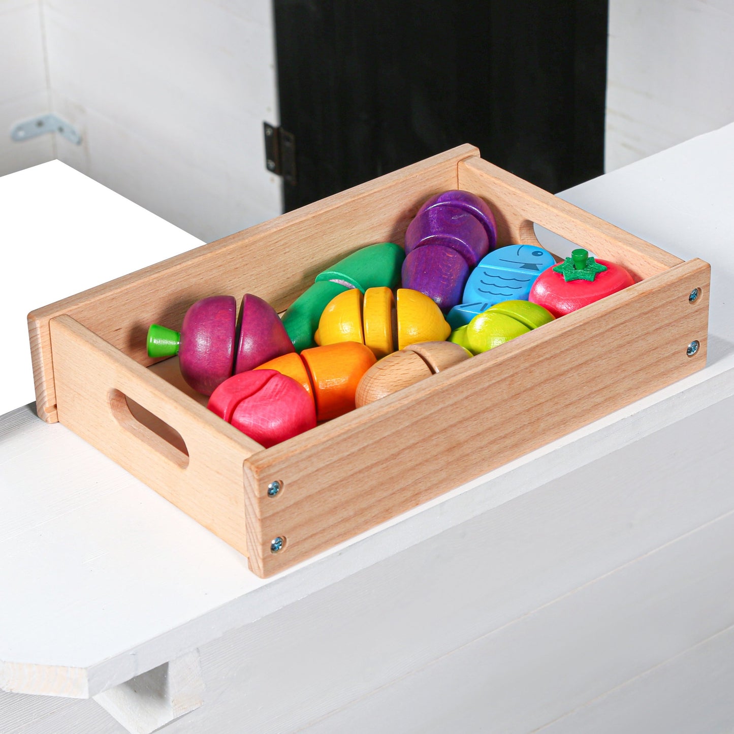 Wooden Play Food Set