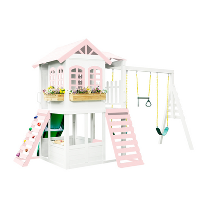 Reign Two Story Playhouse Custom Color
